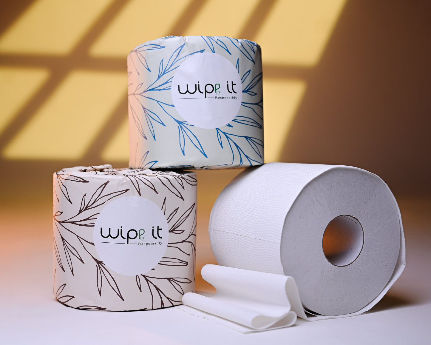 Wipe It Responsibly - 12 Pack of Recycled Toilet Paper