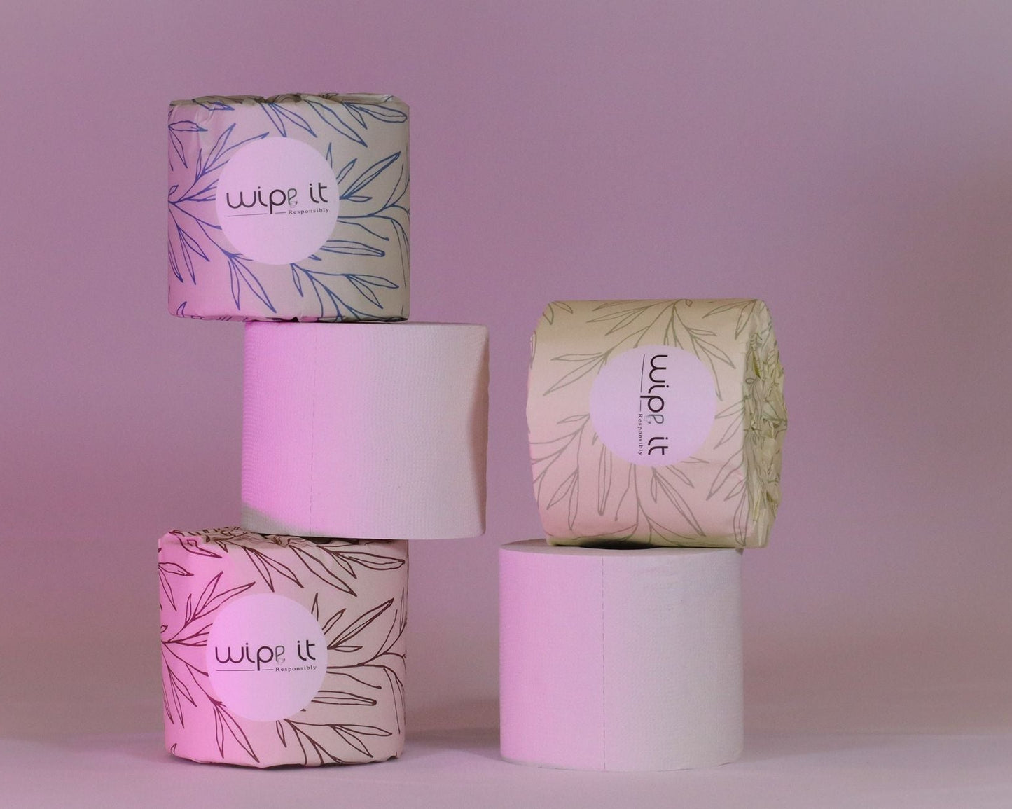 Wipe It Responsibly - 24 Pack of Bamboo Toilet Paper
