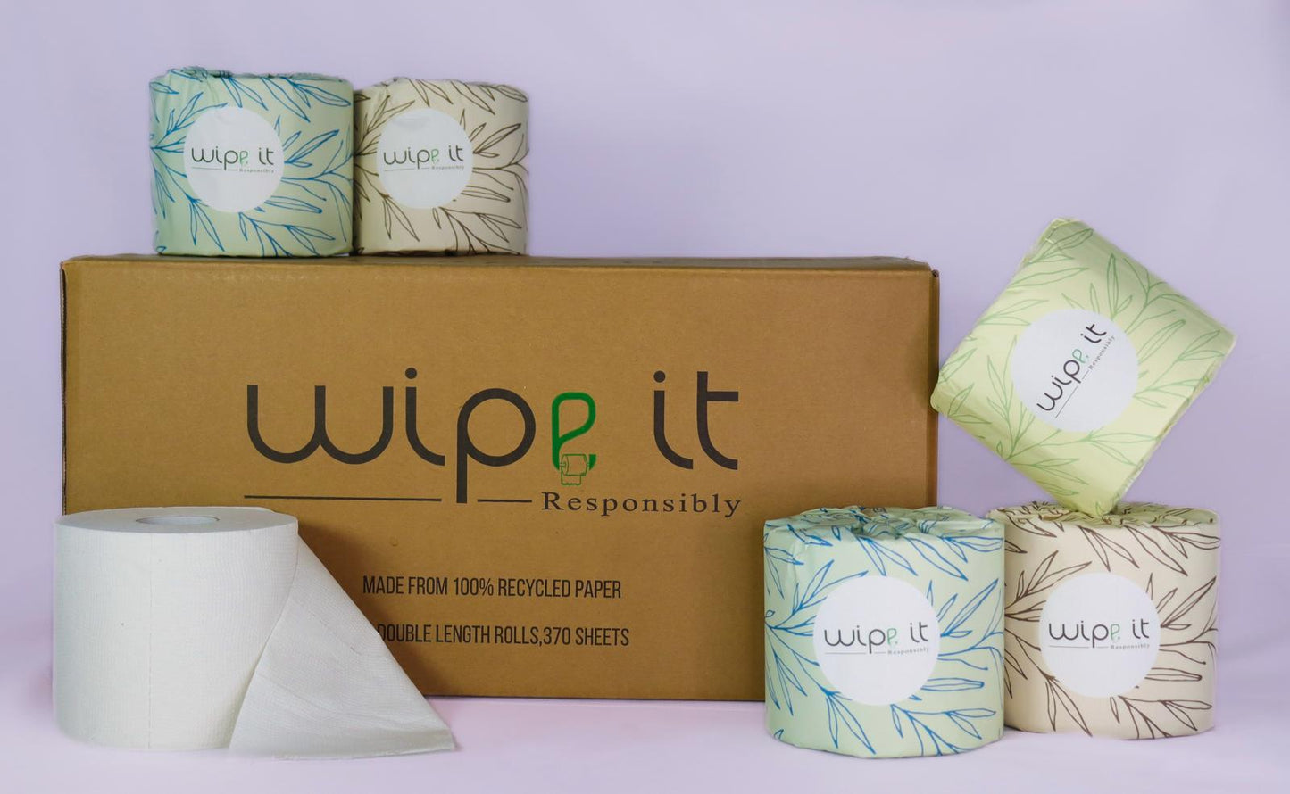 Wipe It Responsibly - 24 Pack of Bamboo Toilet Paper