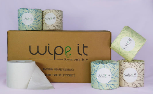 Wipe It Responsibly - 24 Pack of Bamboo Toilet Paper